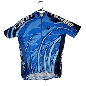Cycling Jersey Short Sleeve Zipper CANNONDALE TEAM PRO CYCLING JERSEY L VINTAGE